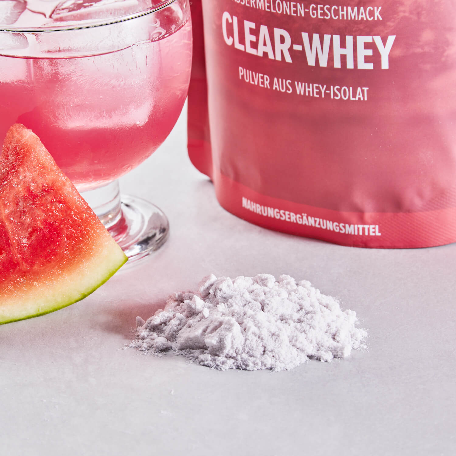 Clear Whey - Pulver aus Whey-Isolat