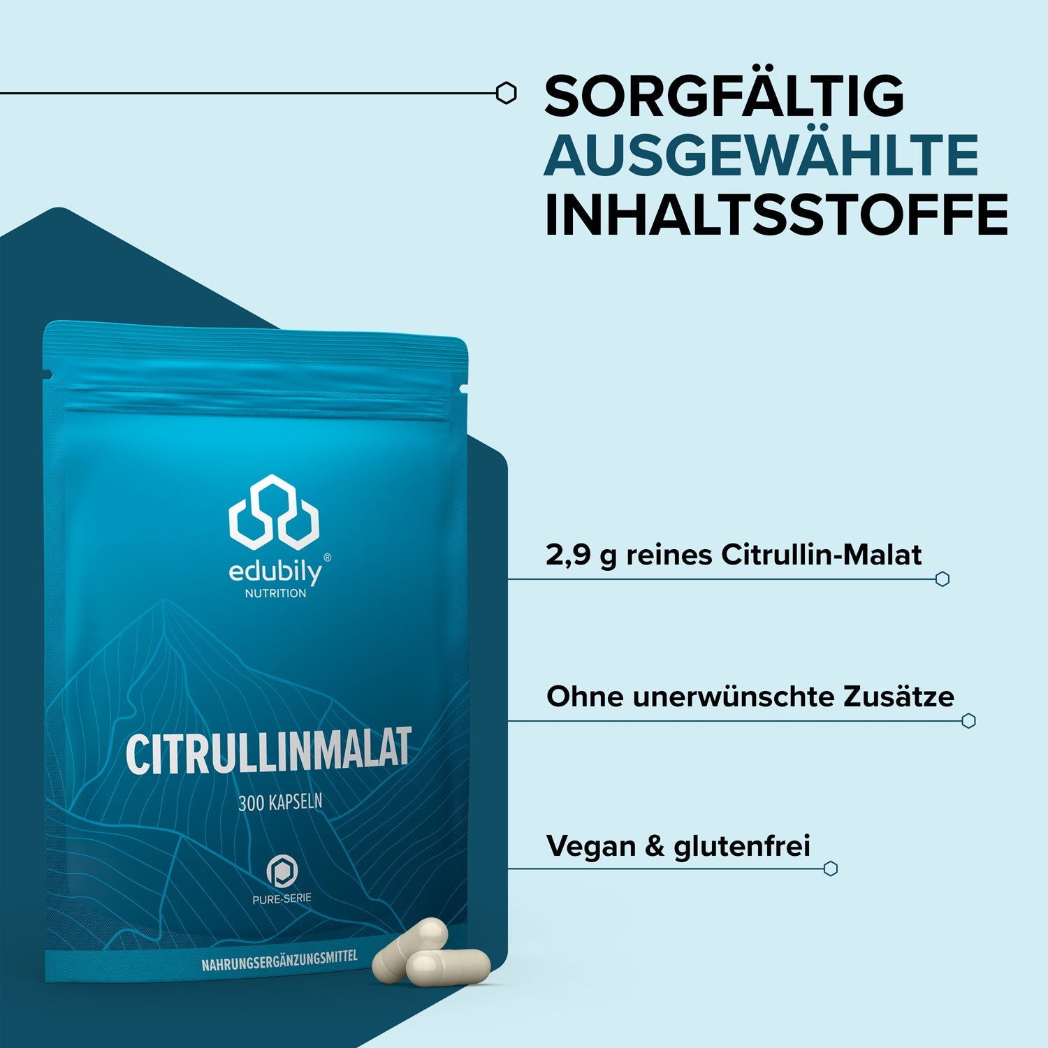 PURE Citrullin-Malat Kapseln