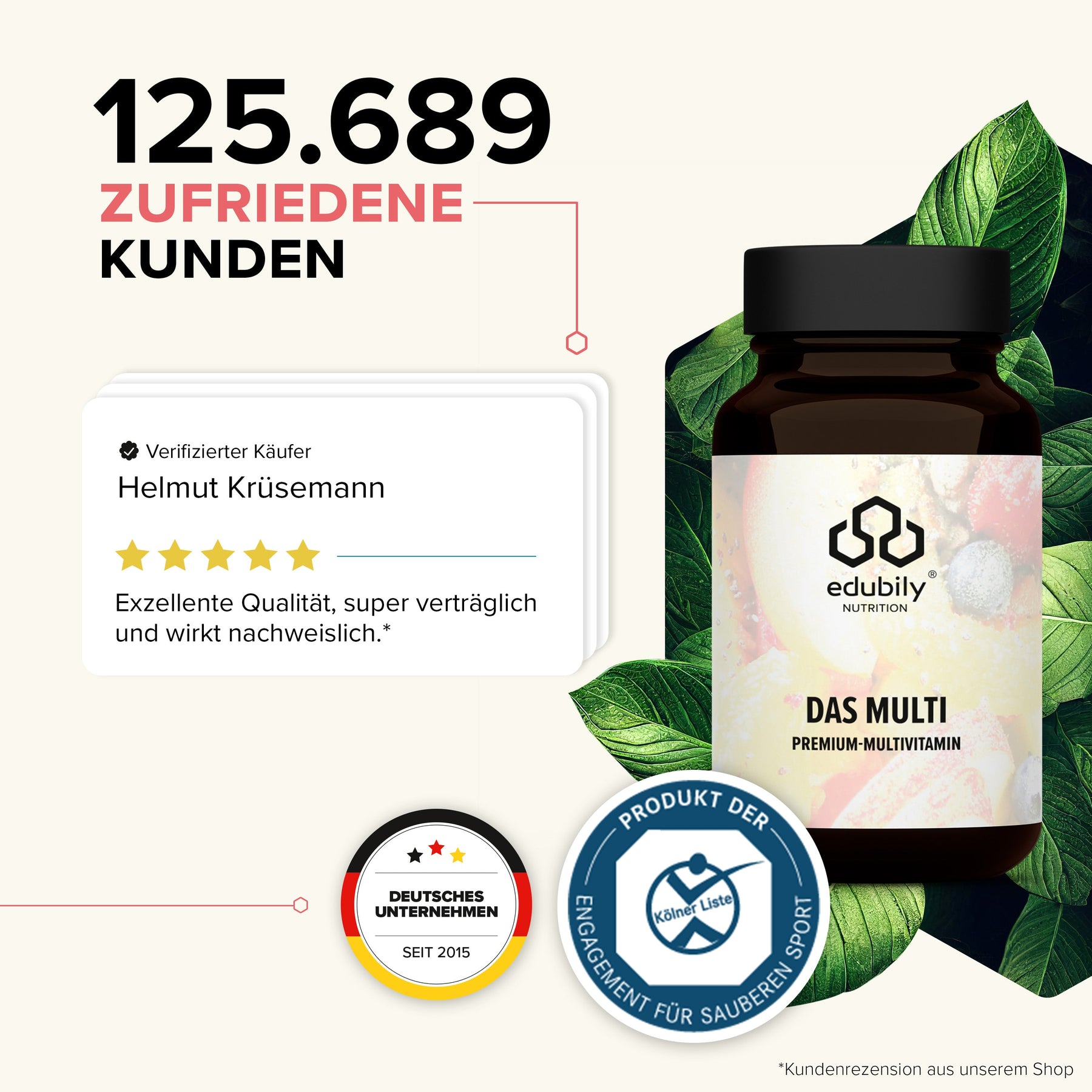 Das Multi – Premium-Multivitamin-Kapseln