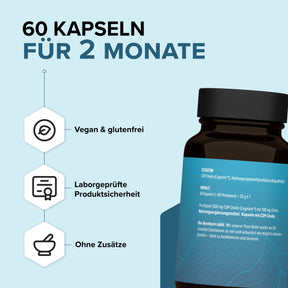 PURE Cholin Kapseln – als CDP-Cholin