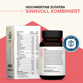 Das Multi – Premium-Multivitamin-Kapseln