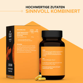 Curcumin Kapseln – Longvida® Optimised Curcumin®