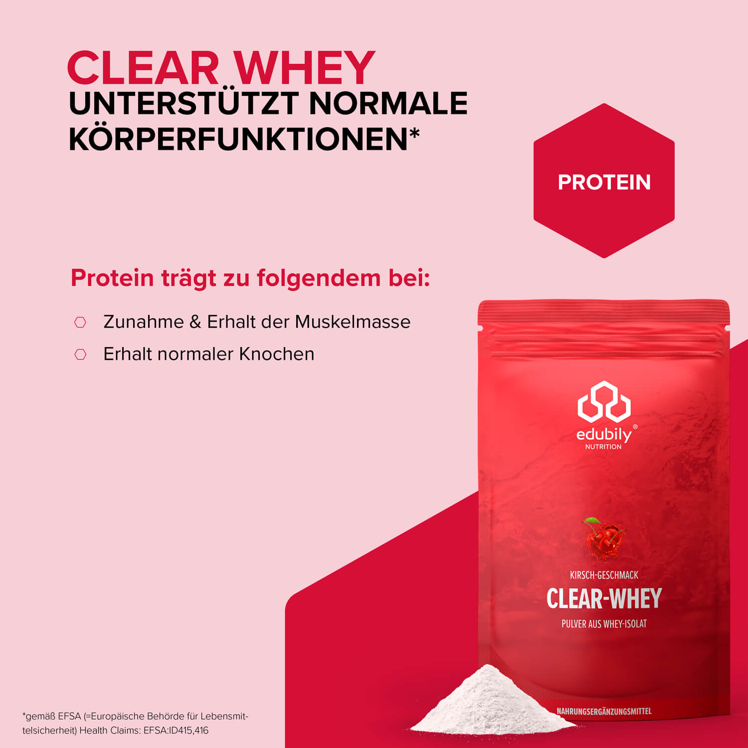 Clear Whey - Pulver aus Whey-Isolat