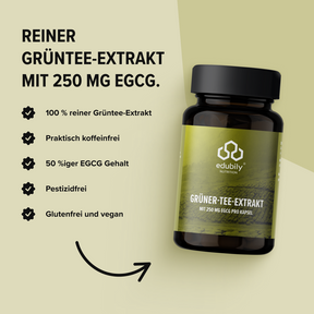 Grüner-Tee-Extrakt Kapseln mit 50 % EGCG