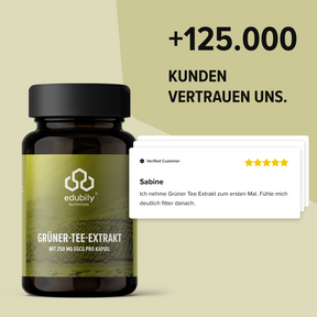 Grüner-Tee-Extrakt Kapseln mit 50 % EGCG