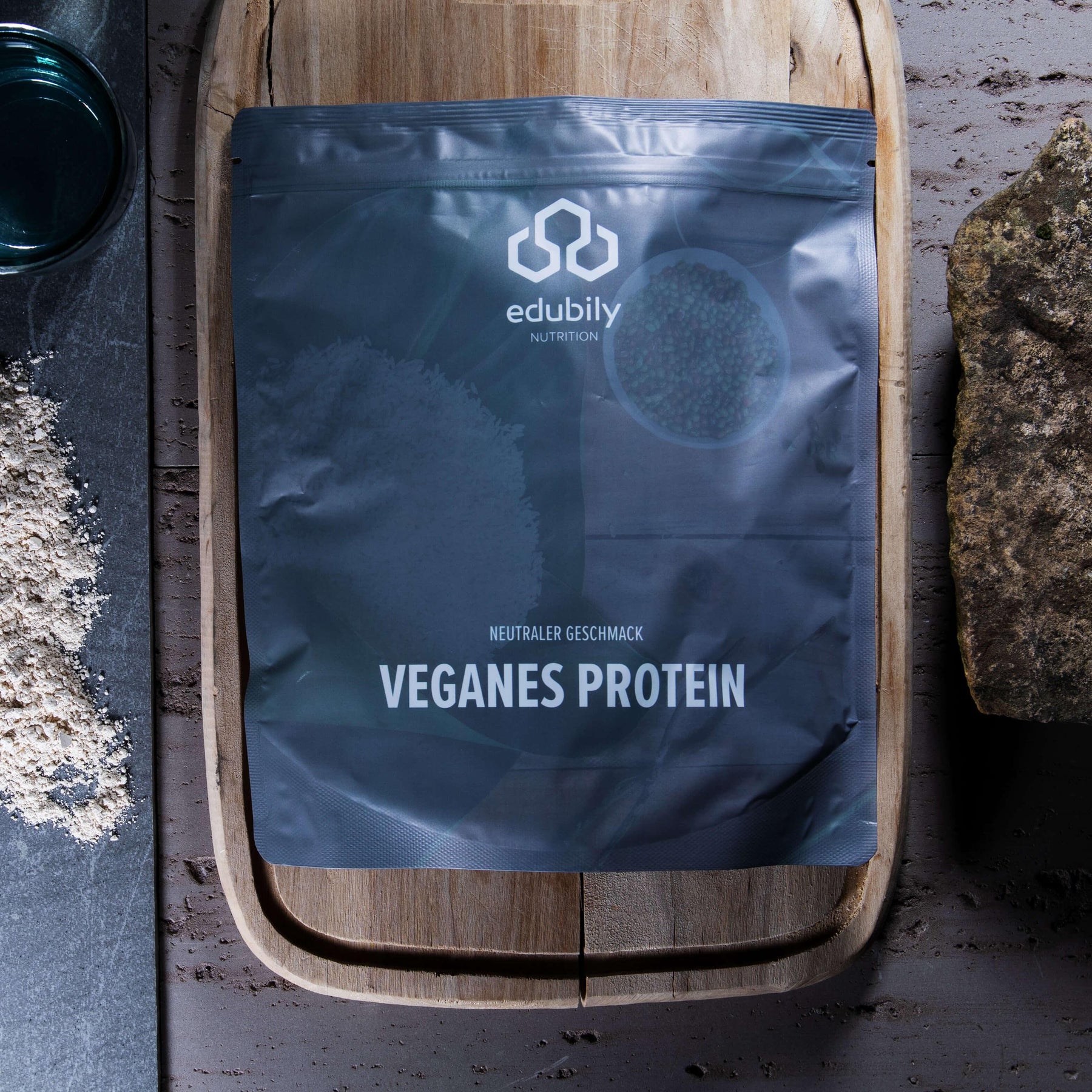 Veganes Proteinpulver